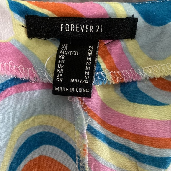 ⭐️Forever 21⭐️ Tropical Floral Print Mini Skort - Picture 6 of 6